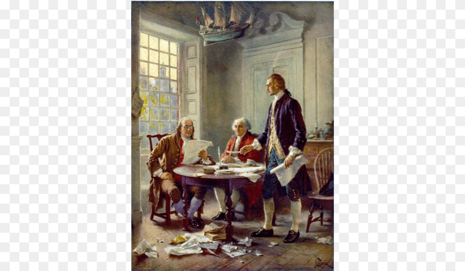 The Declaration Of Idependence Writing Declaration Of Independence, Adult, Table, Room, Person Free Png