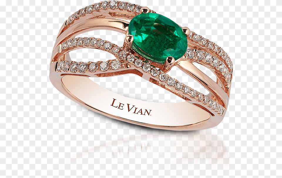 The Deepest Reds The Richest Blues And The Warmest Levian Natural Emerald 14 Ct Tw Diamonds 14k Strawberry, Accessories, Gemstone, Jewelry, Ring Free Png Download