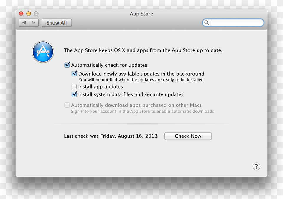 The Default Settings Will Download All Newly Available Macos, File, Webpage, Text, Page Png