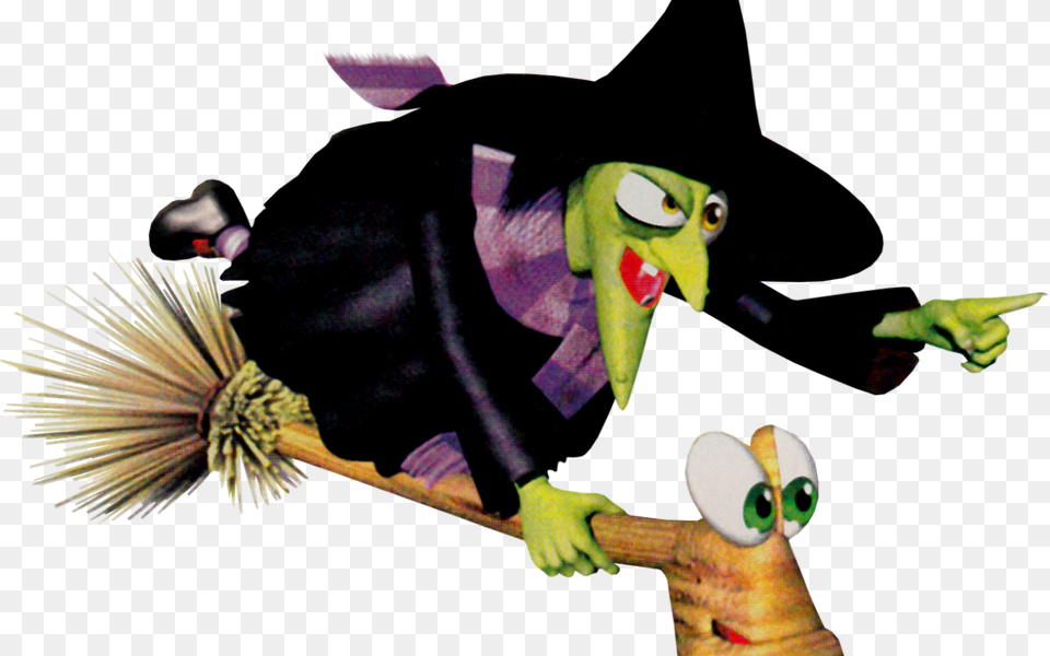 The Definitive Ranking Of Witch Moms Part I Banjo Kazooie Grunty, Person, Animal, Bird Png