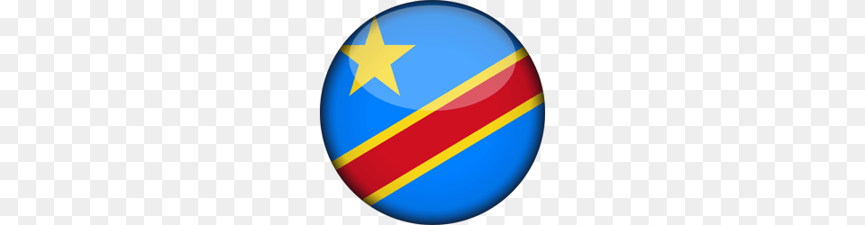 The Democratic Republic Of The Congo Flag Clipart, Sphere, Astronomy, Ball, Outer Space Png