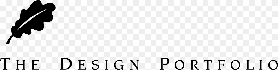 The Design Portfolio Logo Transparent, Gray Png