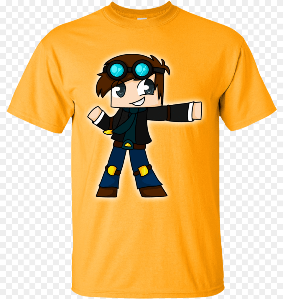 The Diamond Minecart For Youtuber Gamer Youth Custom, Clothing, Shirt, T-shirt, Baby Png