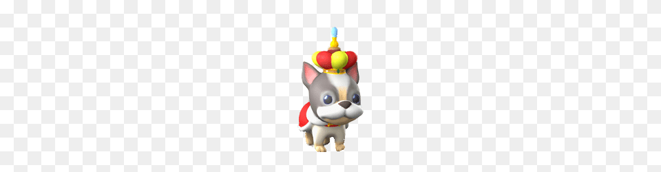 The Dibidogs Character Wearing Crown, Plush, Toy Free Png
