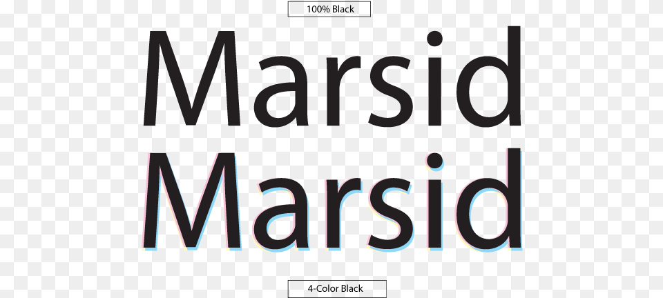 The Difference Between 100 Black And Four Color Black 4 Color Black Text, Alphabet Png Image
