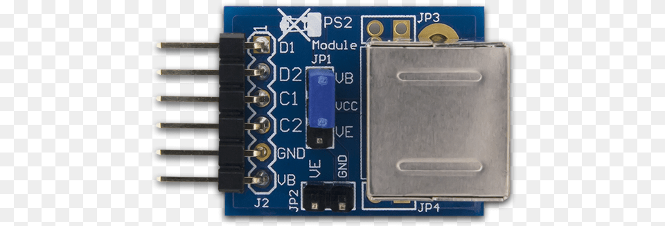 The Digilent Pmod Ps2 Is A Module That Allows Users Pmod, Electronics, Hardware, Mailbox, Printed Circuit Board Free Transparent Png