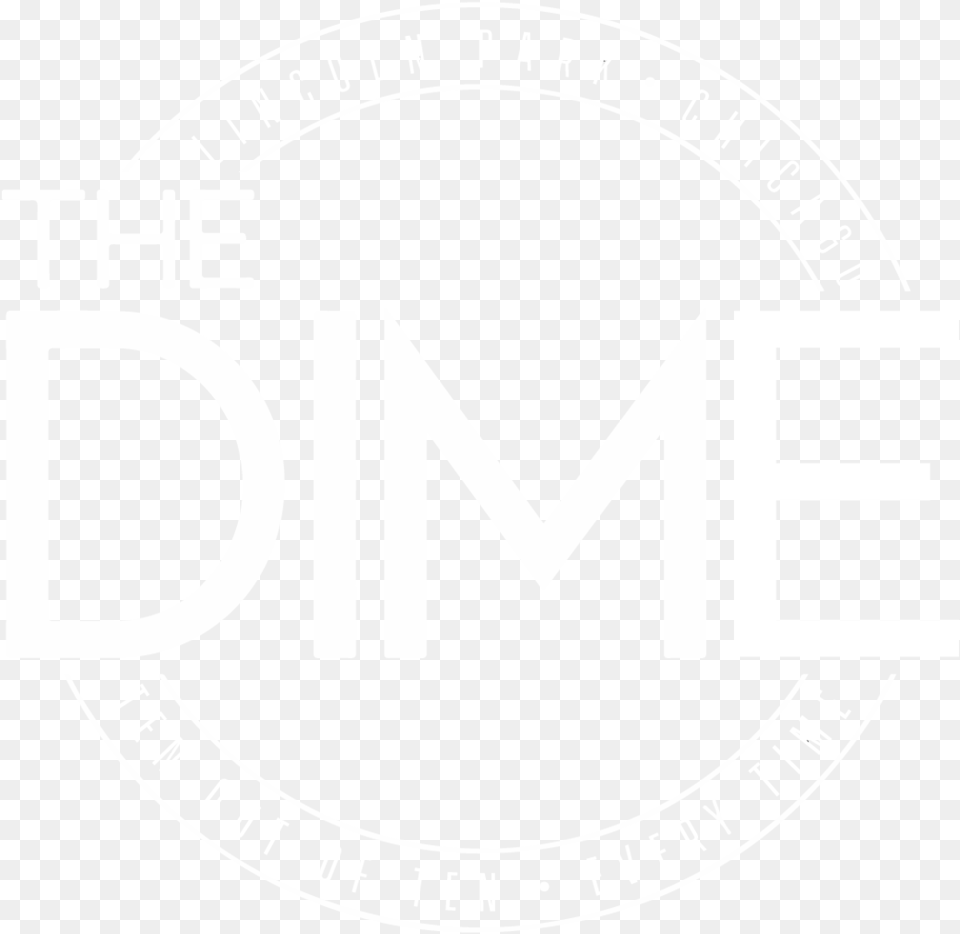 The Dime Monochrome, Logo Free Transparent Png