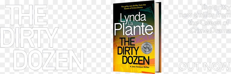 The Dirty Dozen By Lynda La Plante Book Cover, Novel, Publication, Indoors, Library Free Png Download