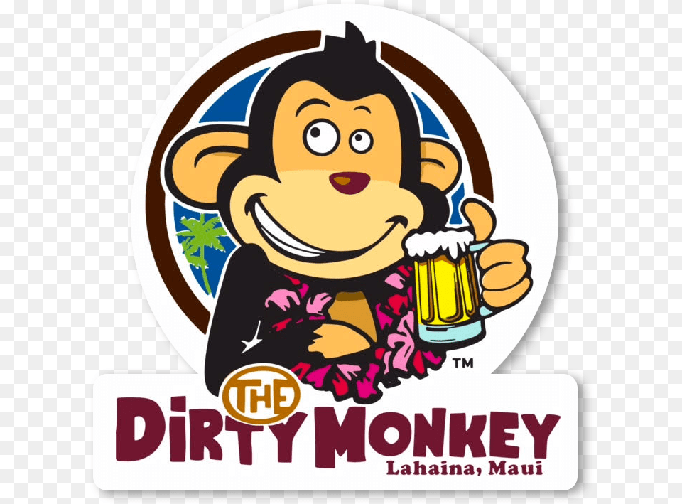 The Dirty Monkey Dirty Monkey, Advertisement, Alcohol, Lager, Beer Free Png