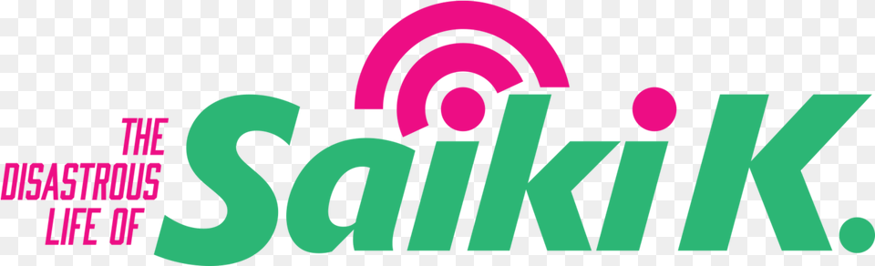 The Disastrous Life Of Saiki K Disastrous Life Of Saiki K Logo, Green, Text Png Image