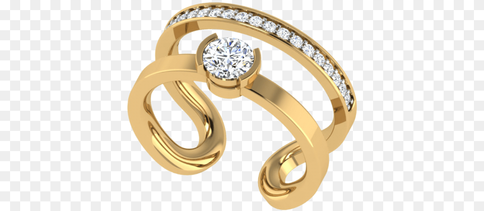 The Disco Lights Solitaire Diamond Ring Engagement Ring, Accessories, Gold, Jewelry, Gemstone Png Image