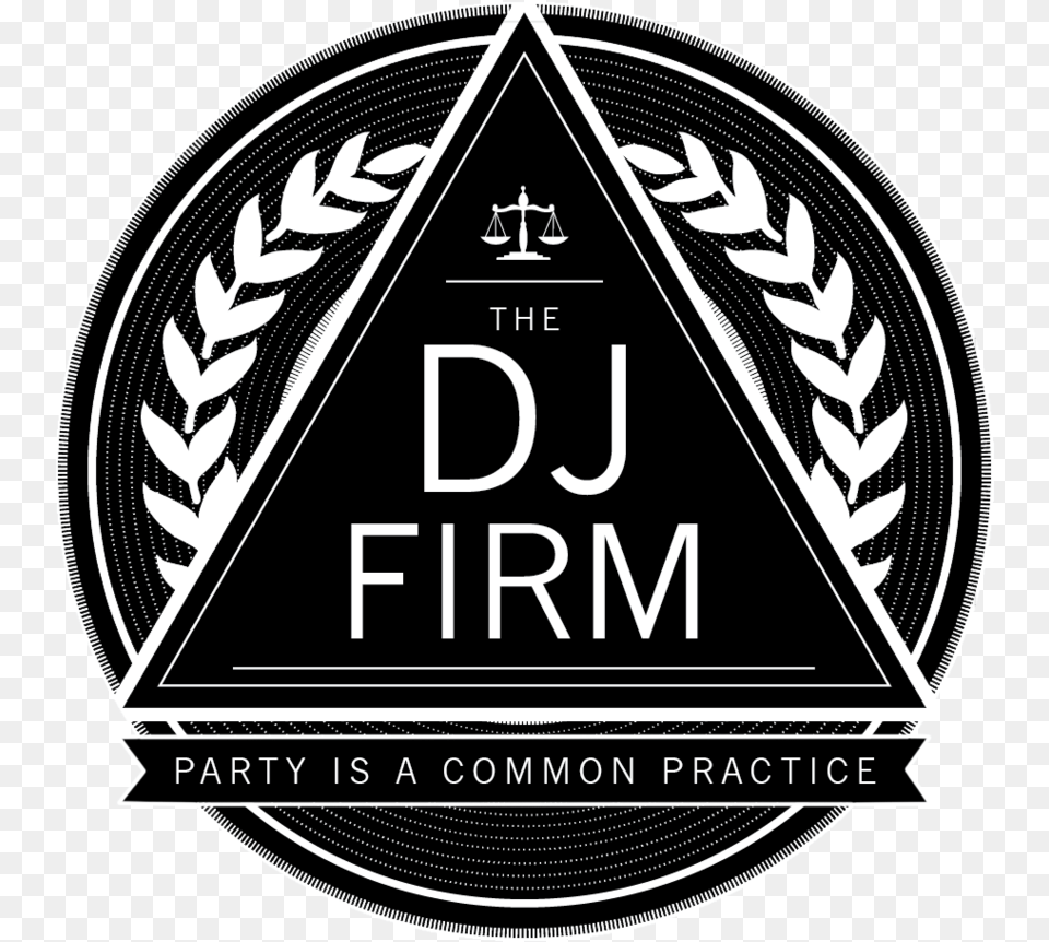 The Dj Firm Logo Transparent Logo Design For Schools, Emblem, Symbol, Badge Free Png