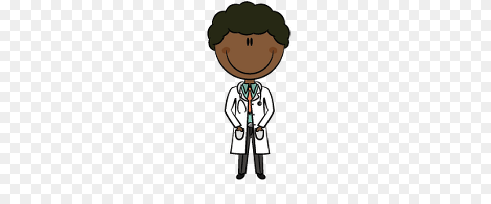 The Doctor Clipart African American, Clothing, Coat, Lab Coat, Person Free Png
