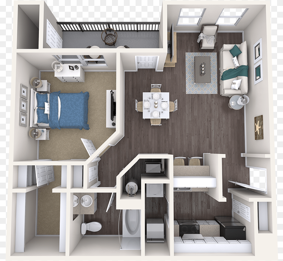 The Dogwood 1 Bedroom Floor Plan, Clinic, Architecture, Building, Room Free Png Download