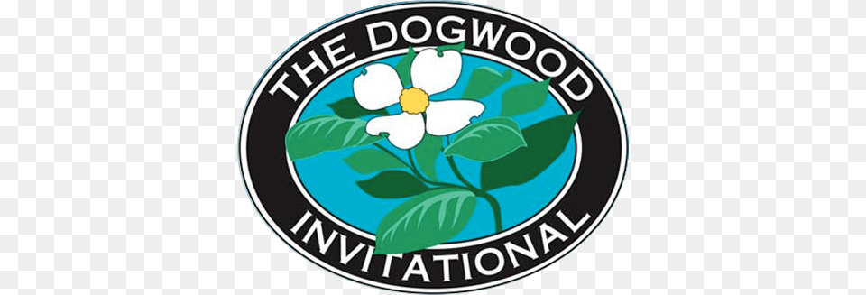 The Dogwood Invitational Label, Logo, Disk, Flower, Plant Free Png Download