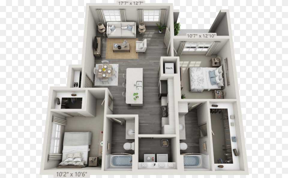 The Dogwood Waterford At Sugarcreek, Diagram, Floor Plan, Electrical Device, Switch Free Transparent Png