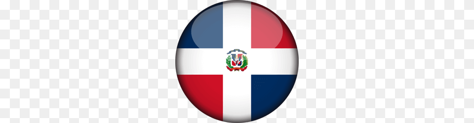 The Dominican Republic Flag Image, Logo, Disk Free Transparent Png