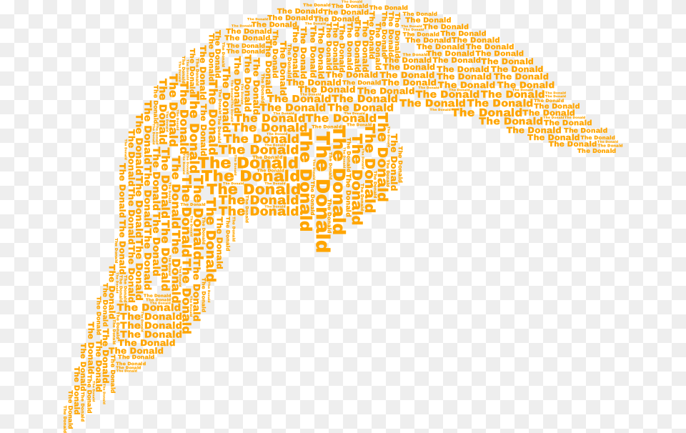 The Donald Graphic Design, Art Free Png Download