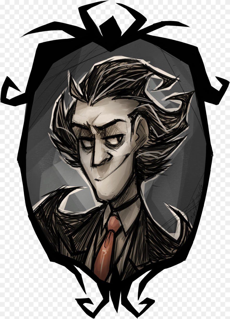 The Dont Starve Style Is Really Cool And Wilsons Don T Starve Wilson Fanart, Adult, Publication, Person, Female Png Image