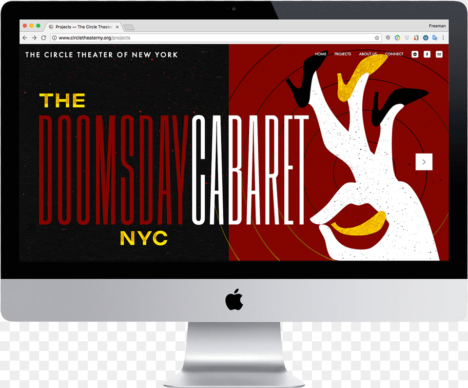 The Doomsday Cabaret Web Design, Computer Hardware, Electronics, Hardware, Monitor Free Png
