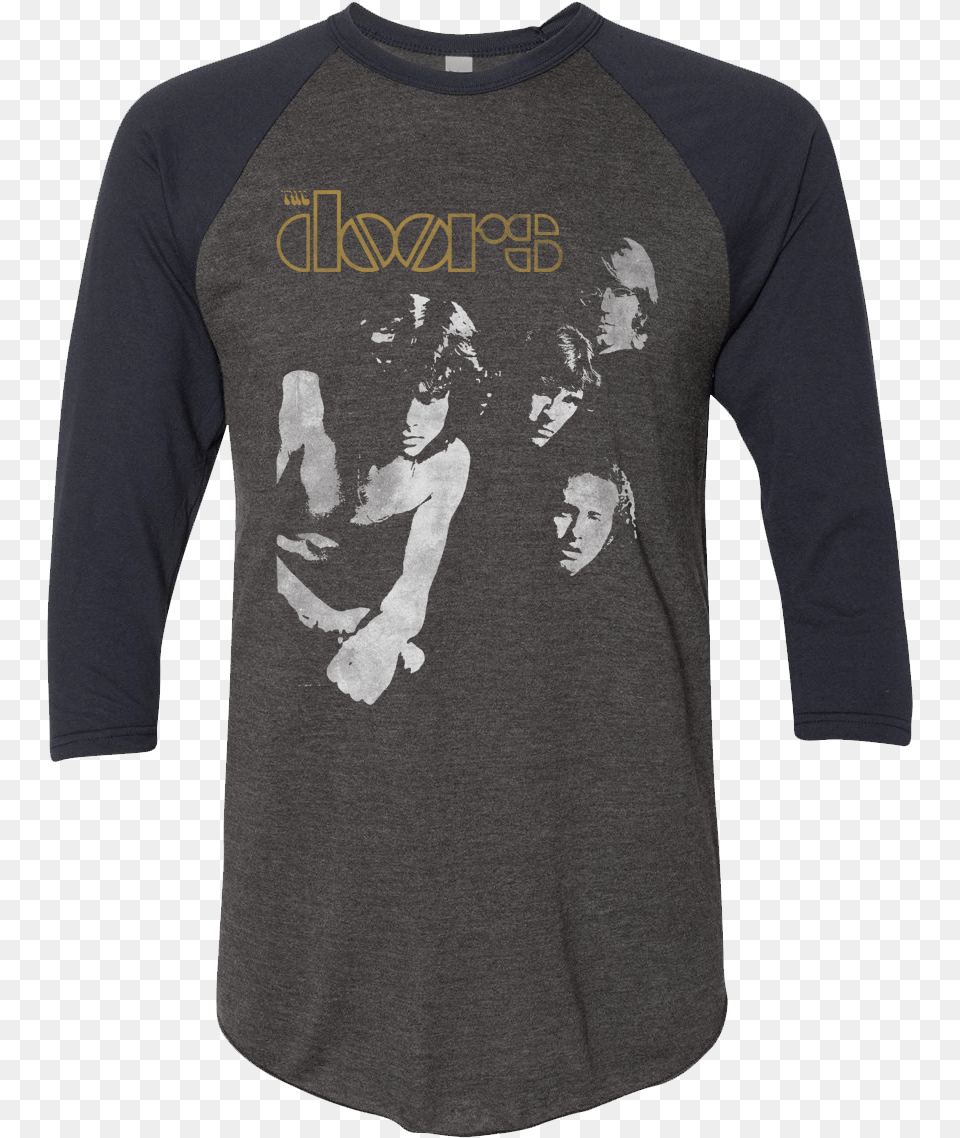 The Doors Official Online Store Long Sleeve, T-shirt, Clothing, Shirt, Long Sleeve Free Png