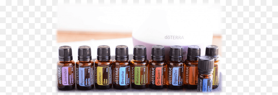 The Doterra Oil Essential Oil, Bottle, Cosmetics, Perfume Free Png