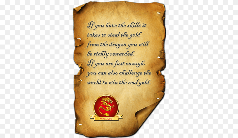 The Dragon Gold Game Challenge Emblem, Text Free Transparent Png
