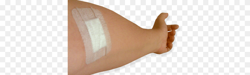 The Dressing Applied To A Donor39s Arm After Giving After Blood Donation, Baby, Person, Bandage, Body Part Free Transparent Png