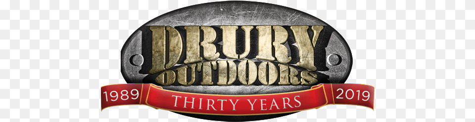 The Drurys Are Relentless Drury Outdoors Logo, Emblem, Symbol, Accessories, Smoke Pipe Free Png Download