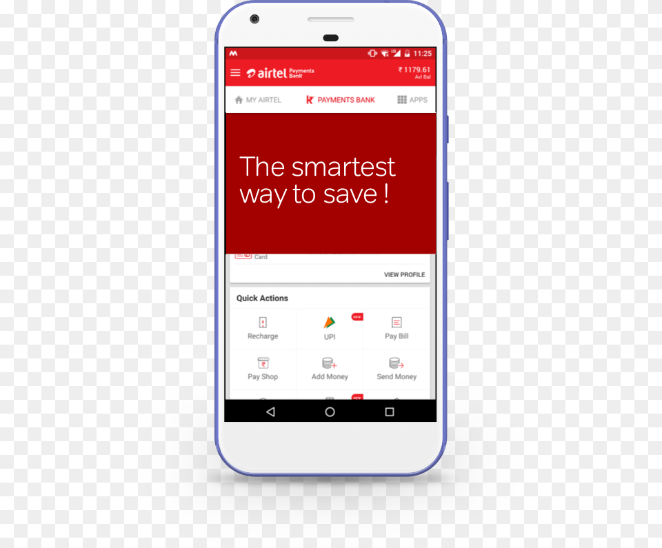 The E Wallet Of Airtel Payments Bank Airtel Payments Bank, Electronics, Mobile Phone, Phone, Text Free Png