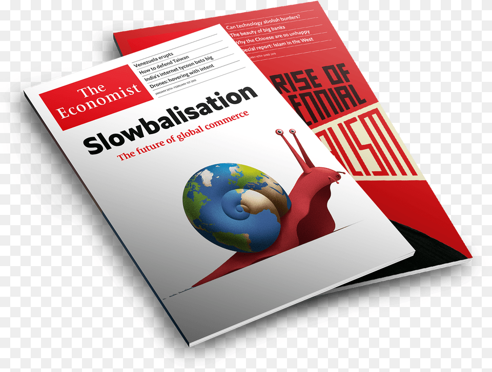 The Economist Print Edition Covers Graphic Design, Advertisement, Poster, Publication Png Image