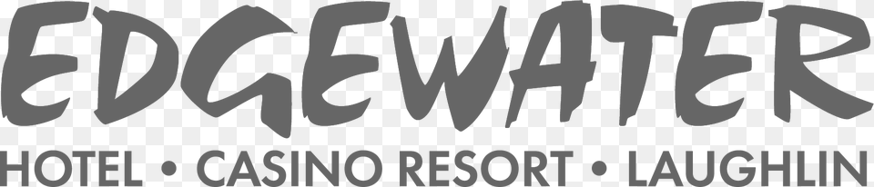 The Edgewater Hotel And Casino Logo Stencil, Text Free Transparent Png