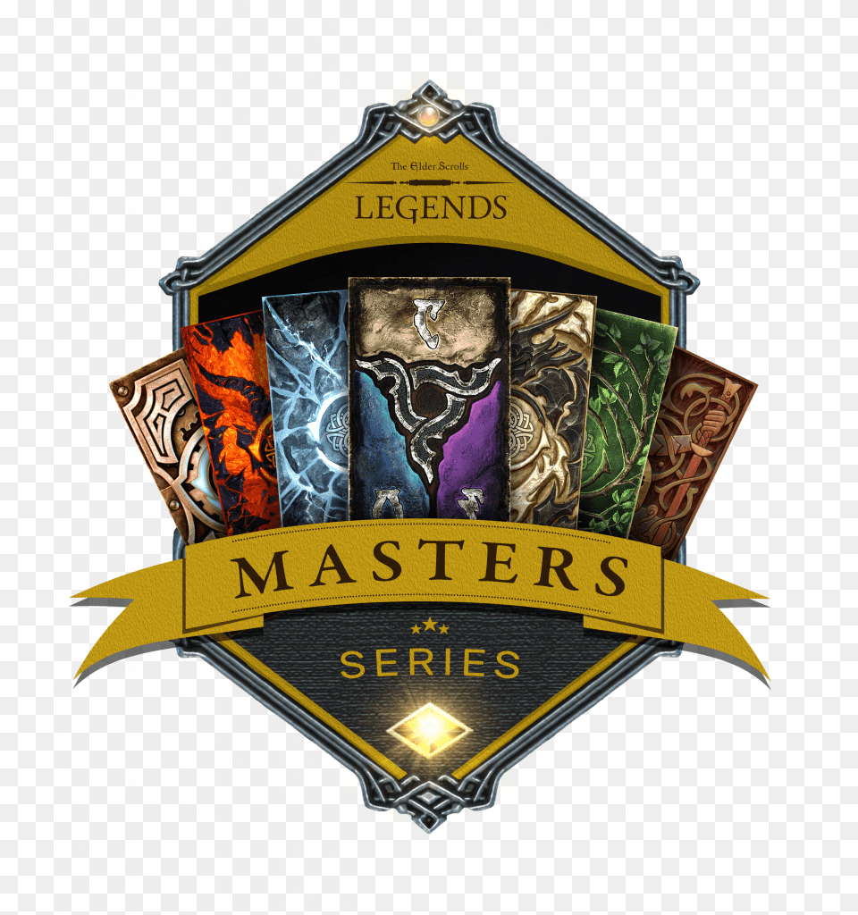 The Elder Scrolls Legends Masters Series Thur Aug Elder Scrolls Legends Masters Series, Badge, Logo, Symbol, Emblem Free Png