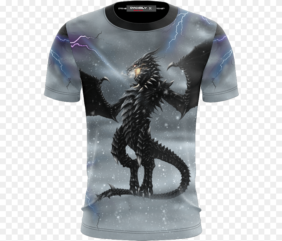 The Elder Scrolls V Alduin The Dragon, Clothing, T-shirt, Person Png
