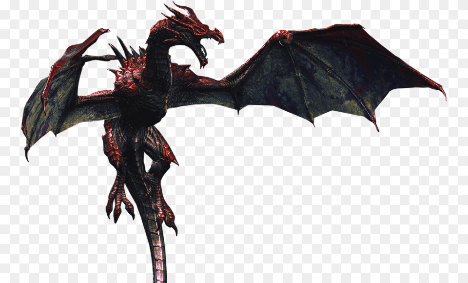 The Elder Scrolls V Drago, Dragon, Person Png