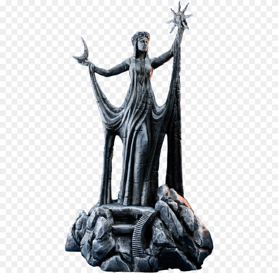 The Elder Scrolls V Elder Scrolls Azura Statue, Adult, Art, Female, Person Free Png Download