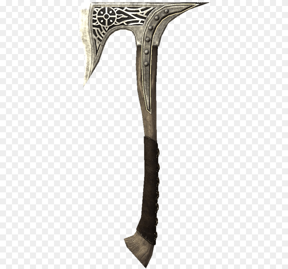 The Elder Scrolls V Fantasy One Handed Axe, Weapon, Device, Tool, Blade Free Png