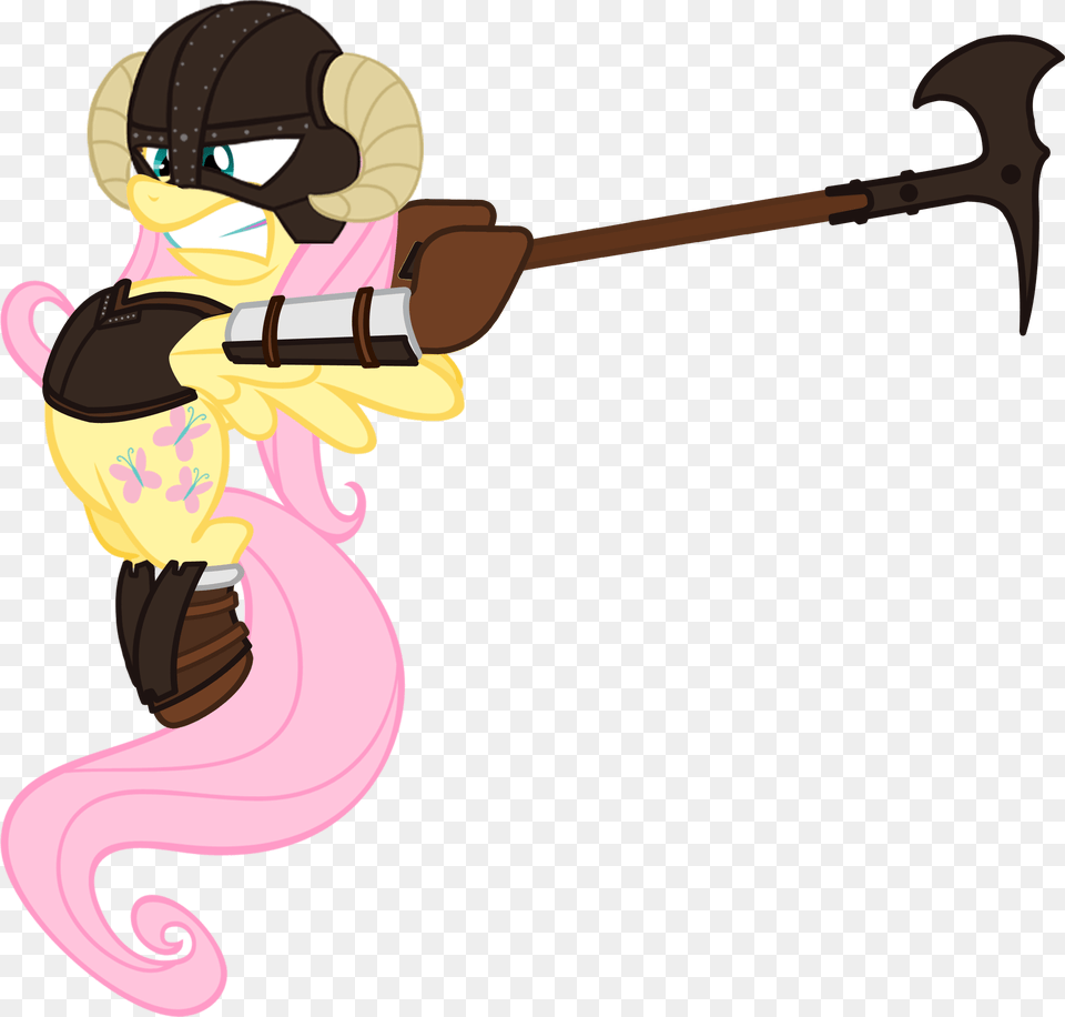 The Elder Scrolls V Fluttershy Fus Ro Yay Free Transparent Png