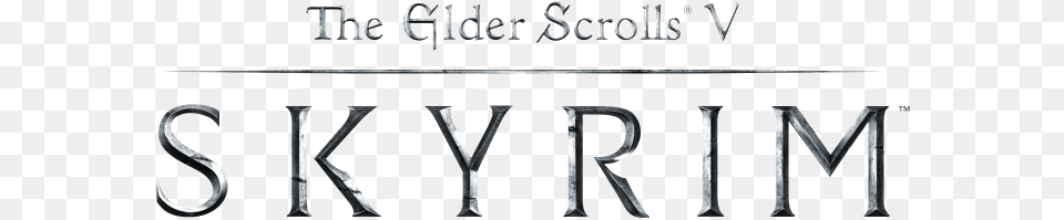 The Elder Scrolls V Skyrim Prev Elder Scrolls Skyrim Logo, Text, Alphabet, Ampersand, Symbol Png