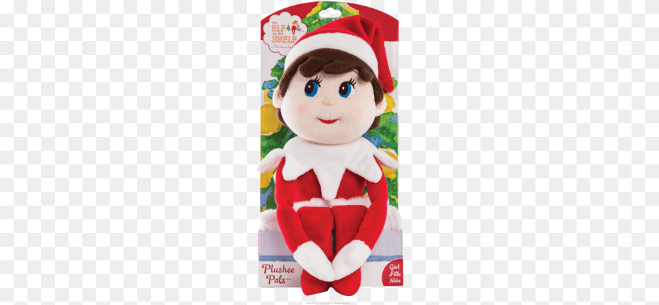 The Elf On The Shelf Scout Elf Plushee Pal The Elf On The Shelf, Plush, Toy, Doll, Teddy Bear Free Transparent Png