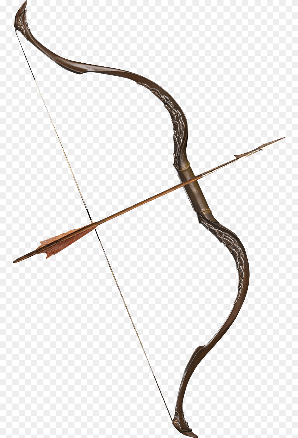 The Elvish Bow Lord Of The Rings, Weapon, Arrow Free Png