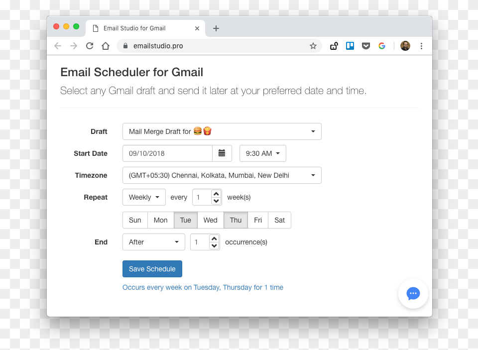 The Email Scheduler Window Presents A List Of All Your Email, File, Page, Text, Webpage Free Transparent Png