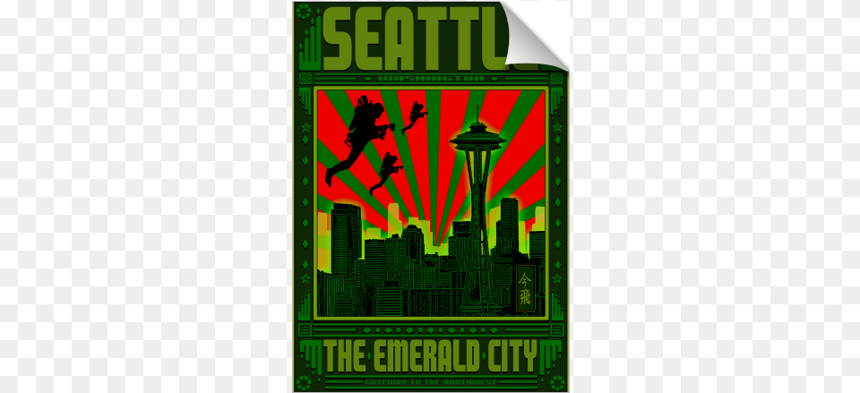 The Emerald City Graphic Design, Advertisement, Poster, Person, Metropolis Free Png Download