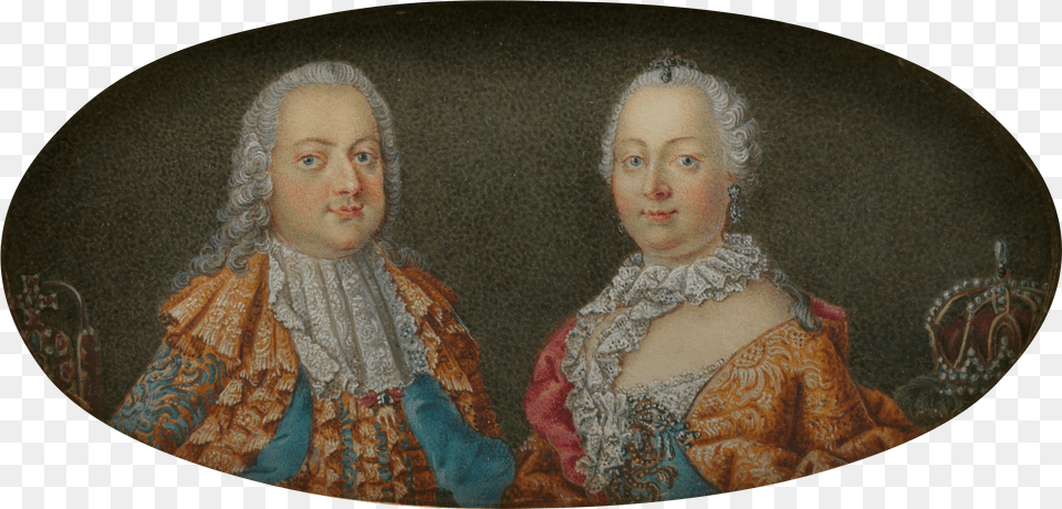 The Emperor Francis I And Empress Maria Theresa Vintage Clothing Free Png Download