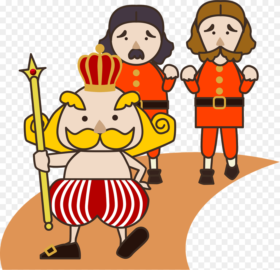 The Emperors New Clothes Clipart, Person, Baby, Face, Head Png Image