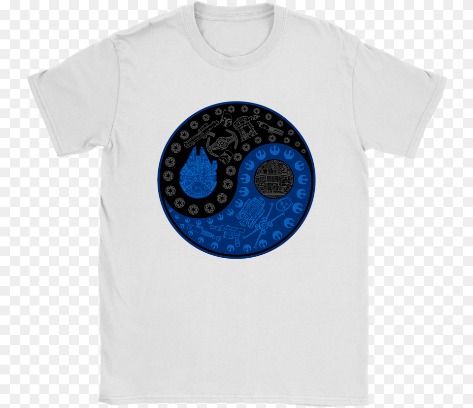 The Empire And Jedi Order Yin Amp Yang Balance Star Wars Nfl, Clothing, T-shirt, Shirt Free Png Download