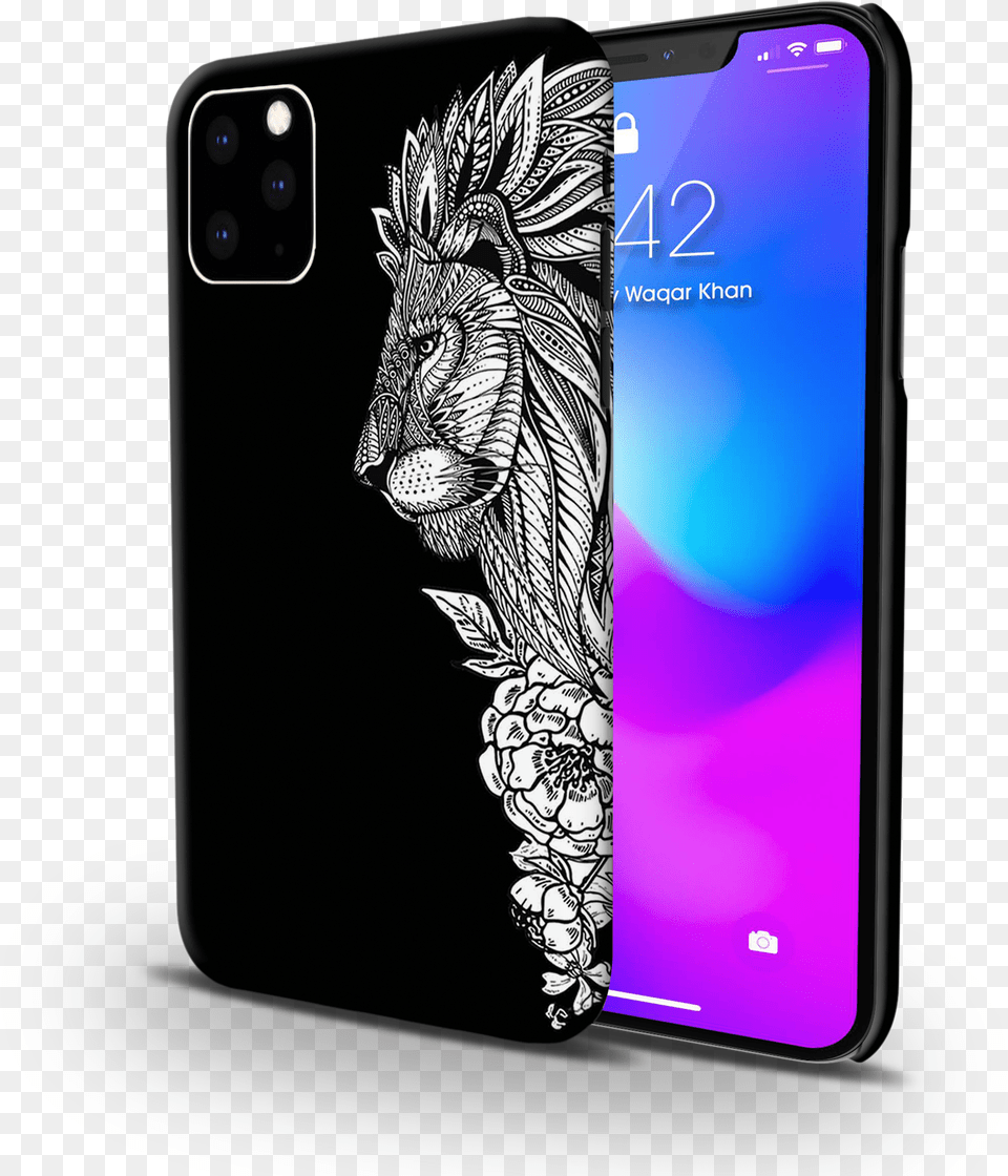 The Enchanted Lion Slim Case And Cover For Iphone 11 Iphone 11 Pro, Electronics, Mobile Phone, Phone Free Transparent Png