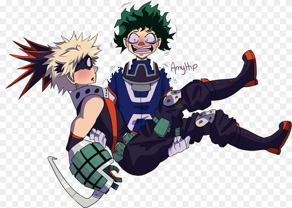 The Episode Where They Were In The Training Room Doing Deku And Bakugou Ships, Book, Comics, Publication, Face Png