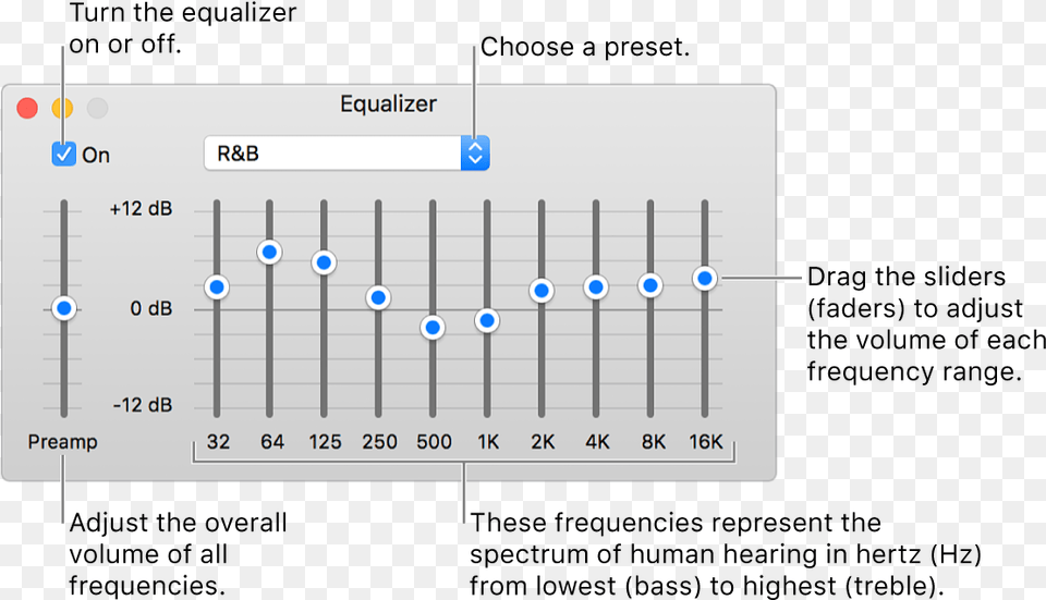 The Equalizer Window Apple Equalizer, Text Png Image