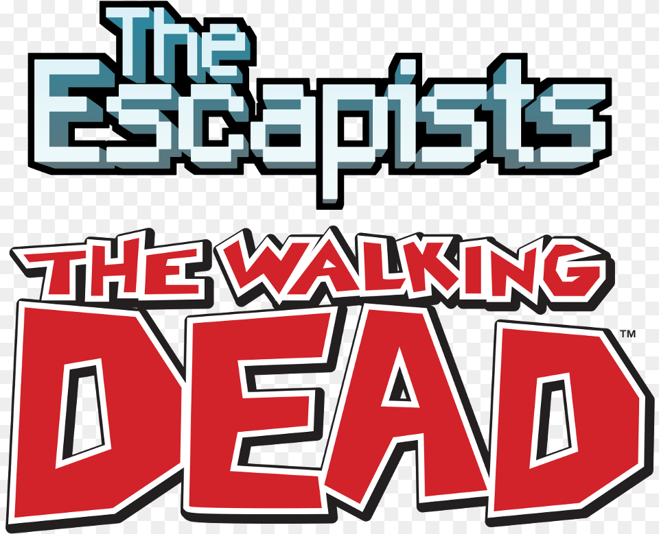 The Escapists The Walking Dead Is The Exact Thing That Escapists 2 Logo, Text, Scoreboard Free Png Download